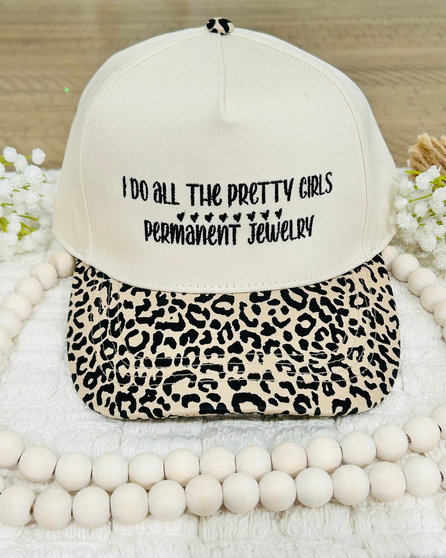 Pretty Girl Permanent Jewelry Hat ✨