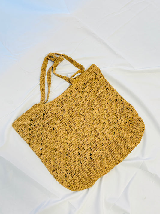 Lana Braided Large Tote Bag