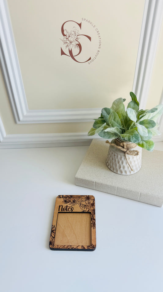 Wildflowers Desk Sticky Pad