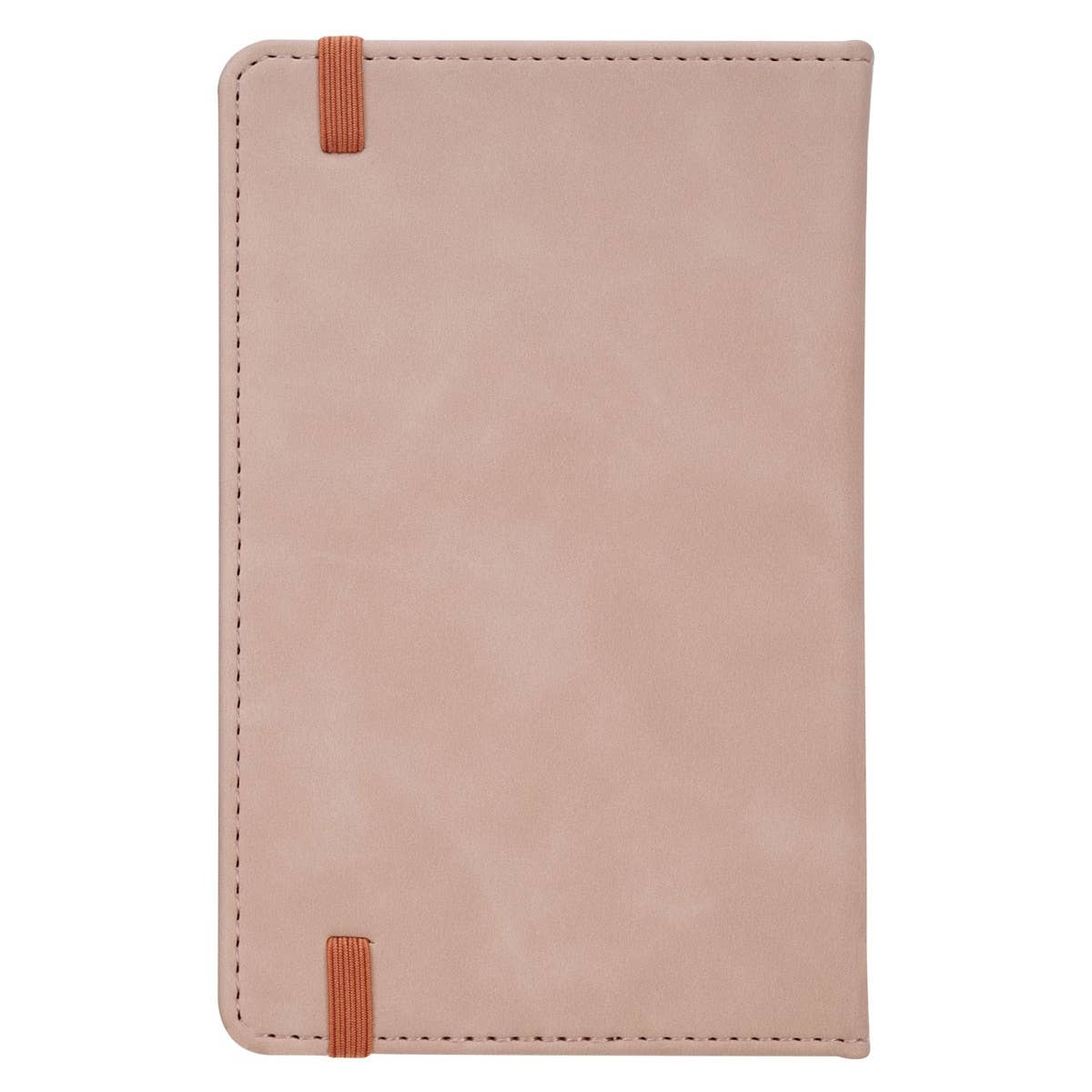 Small Notebook with Elastic Closure Faux HC