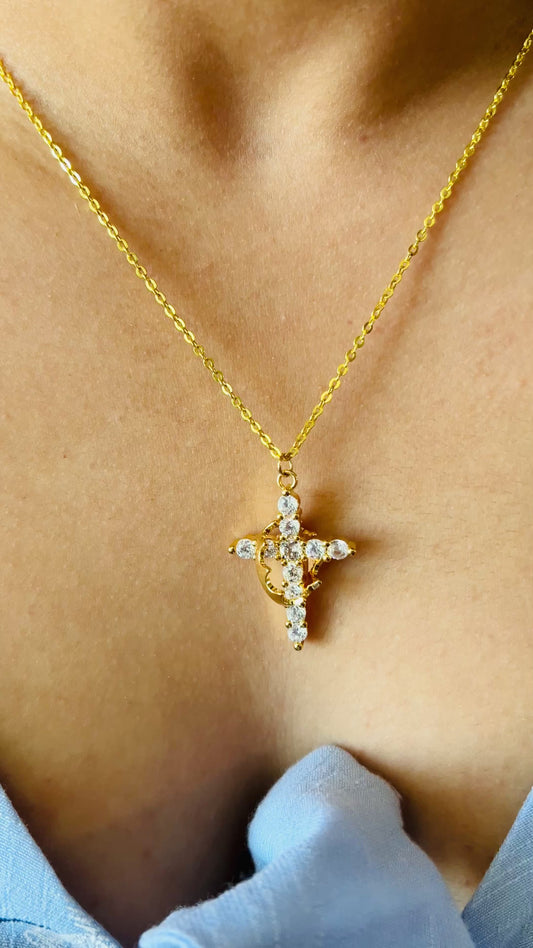 Eternal Grace Cross Necklace